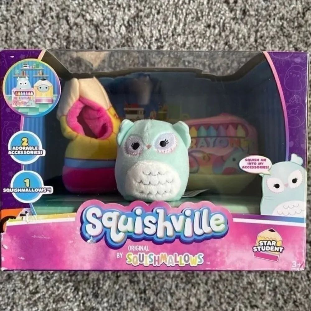 Squishville Star Student 2” Mini Plush Set